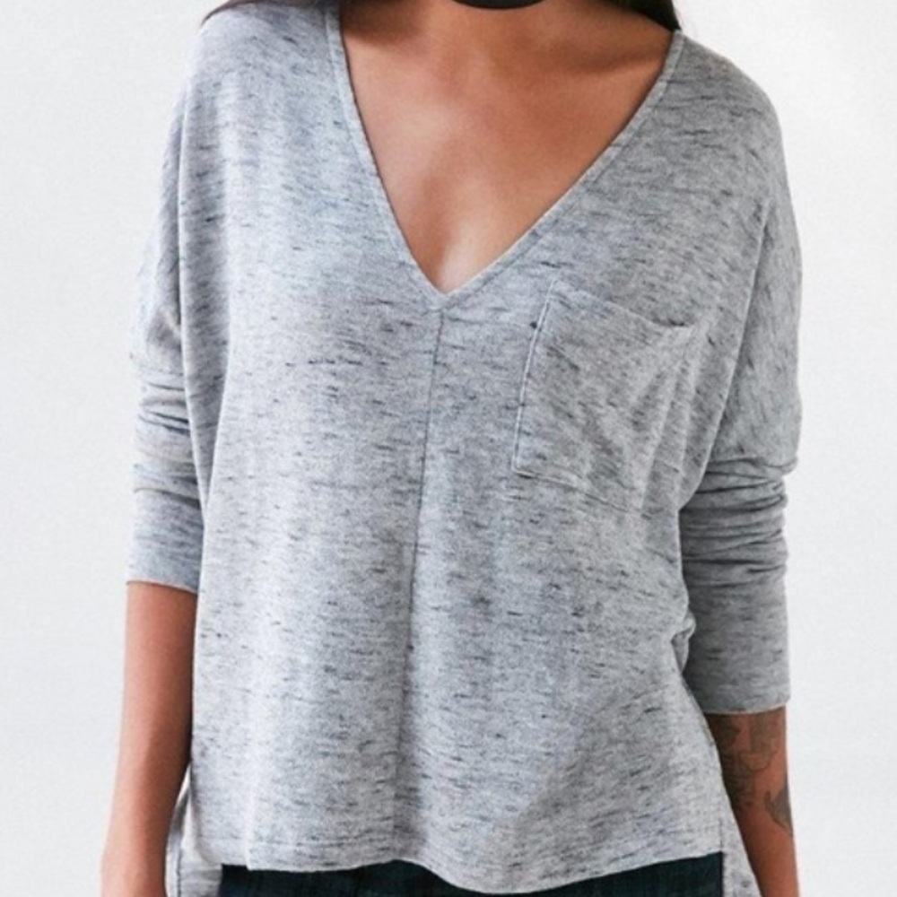 Urban Outfitters BDG V-Neck Pocket Sweater